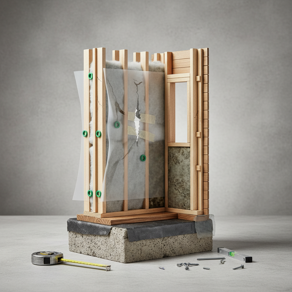 Ekspert hoiatab: kriitilised vead puitkarkass-seina ehitusel