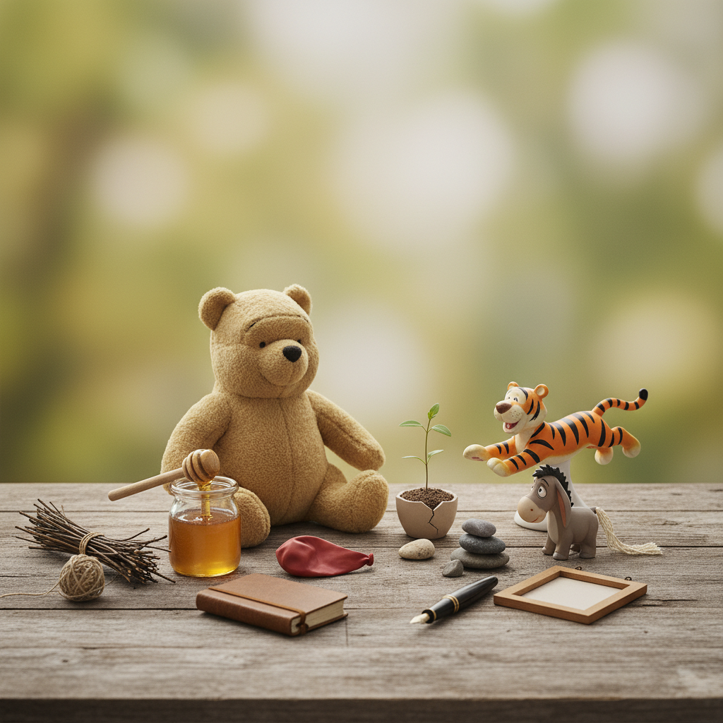 Karupoeg Puhhi liigutavad tsitaadid: tarkust igaks päevaks