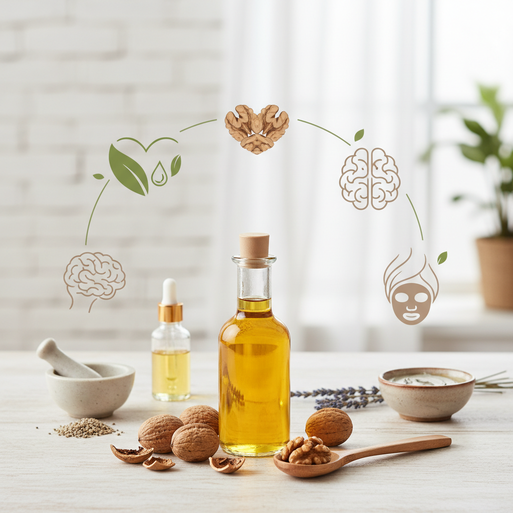 Kreekapähkliõli 7 kasulikku omadust sinu tervisele