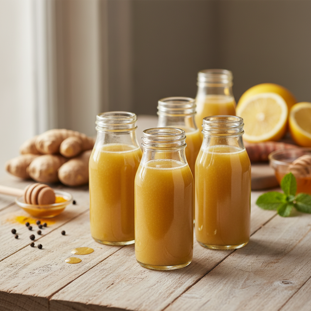 Turguta tervist: lihtne ingverišoti retsept valmib kodus kiirelt