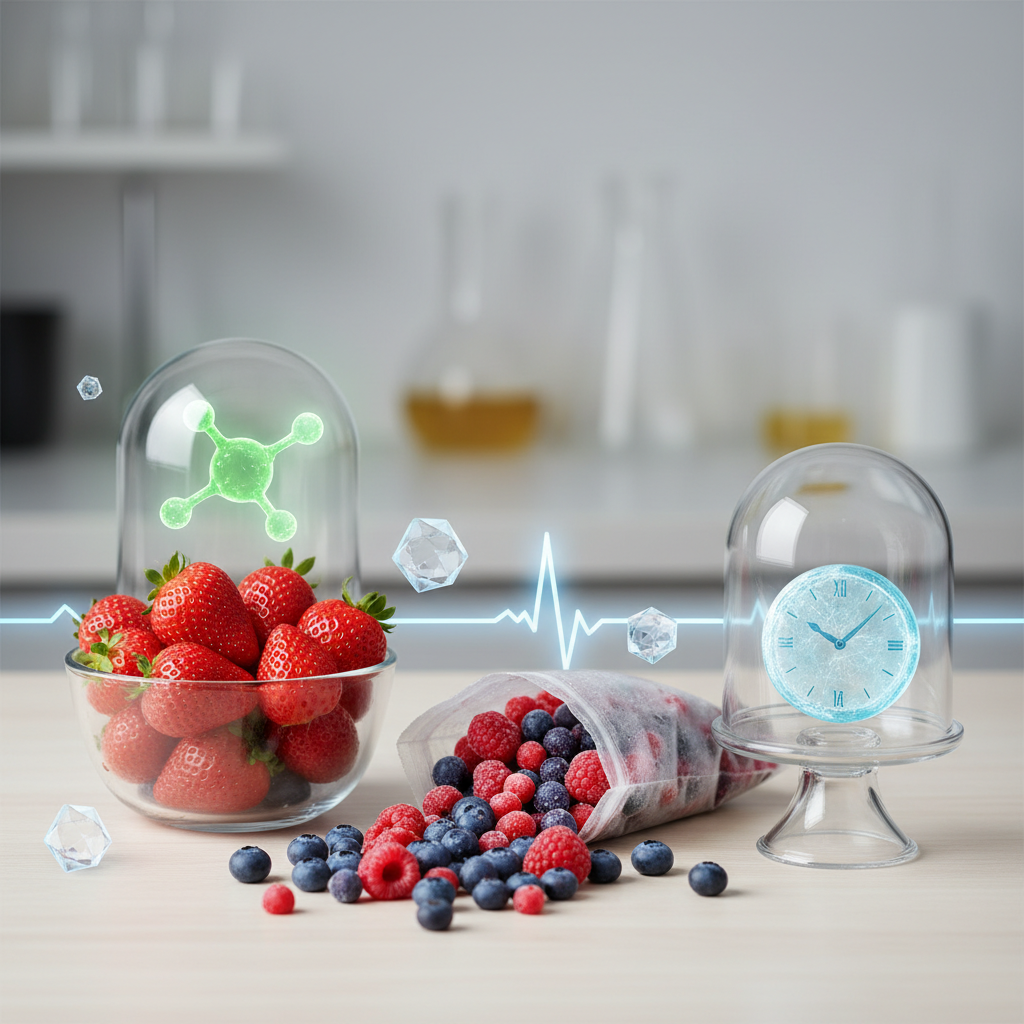 Kas külmutatud marjad on värsketest vitamiinirikkamad?