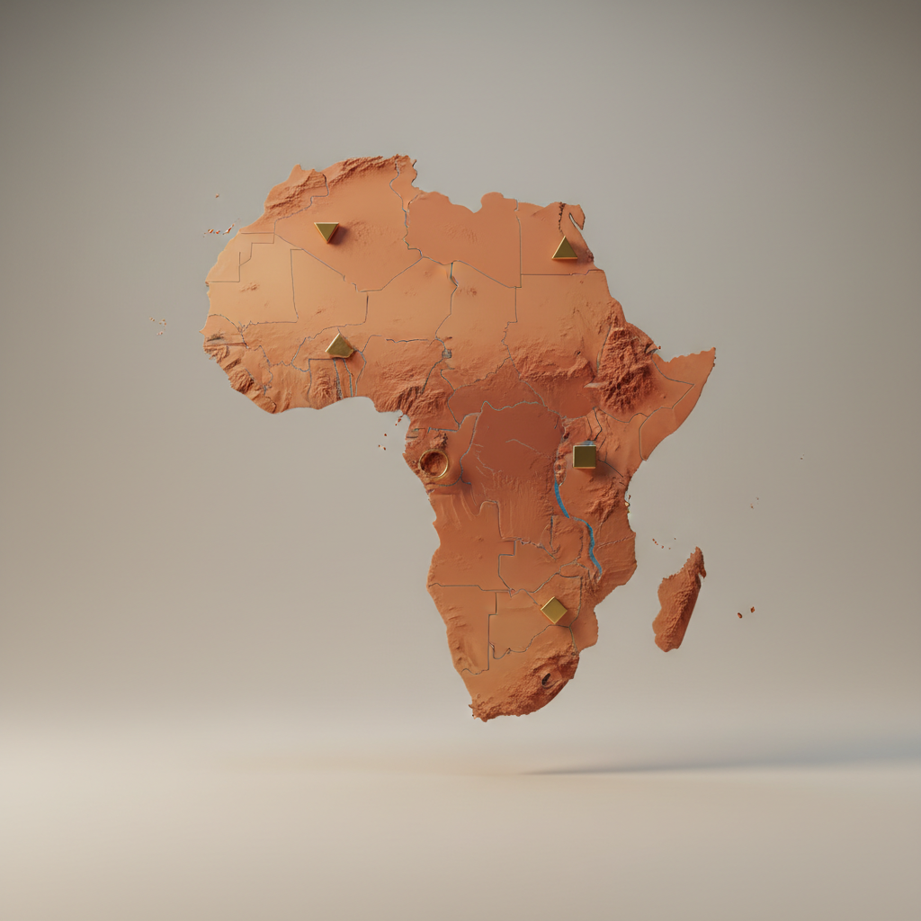 Aafrika riigid ja pealinnad: täielik nimekiri ja ülevaade